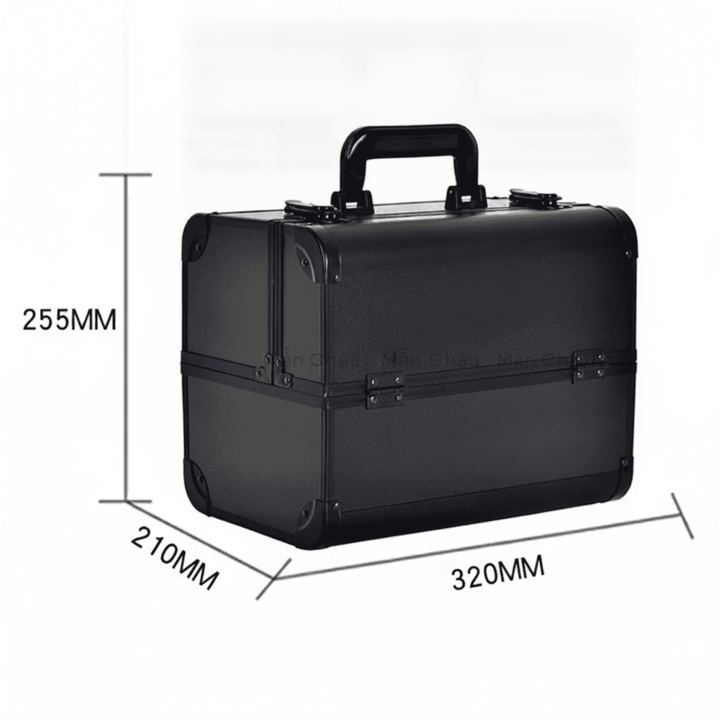 Cốp inox Đen Full