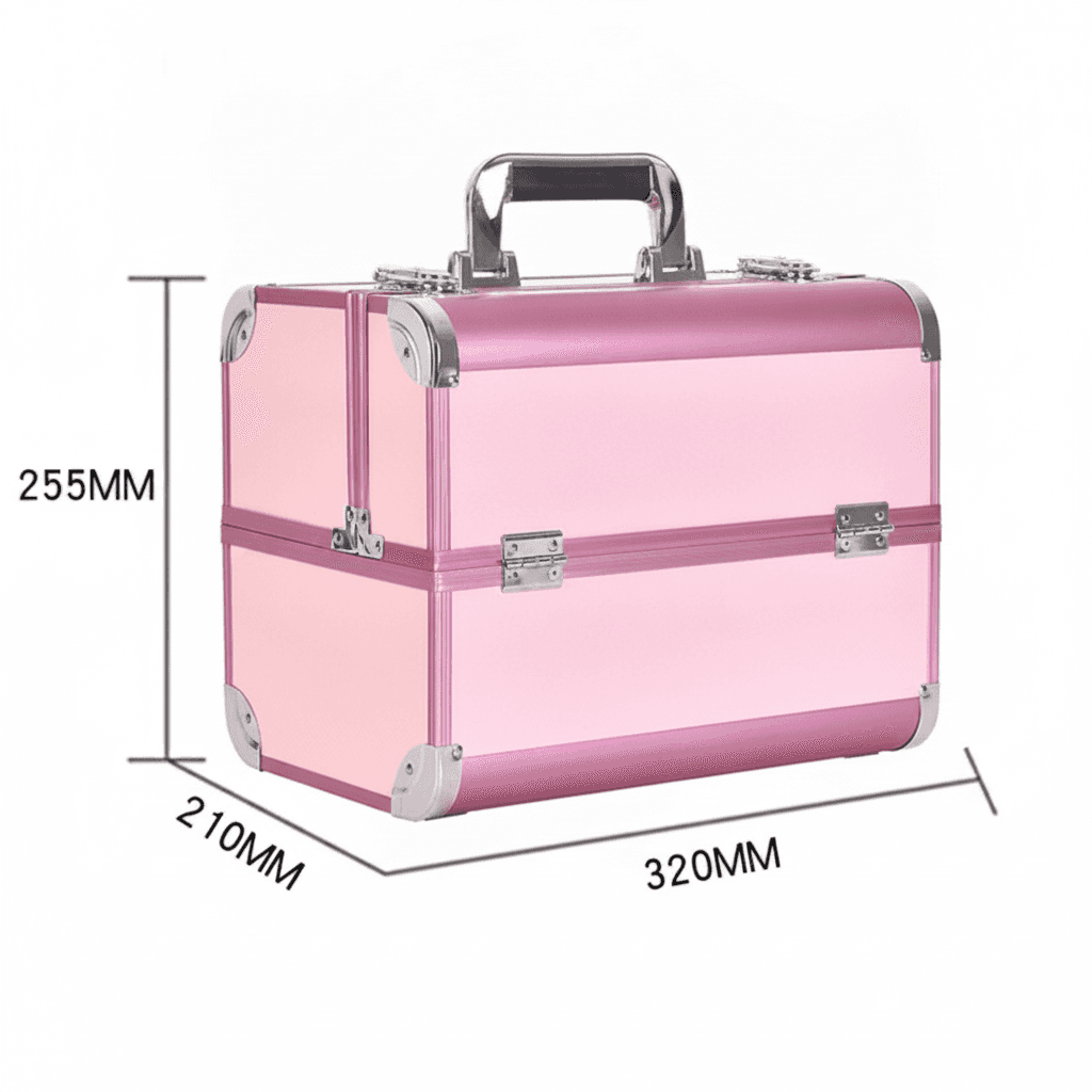 Cốp inox Hồng viền hồng