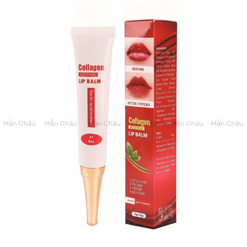 Dưỡng Kích Màu Colagen - Đỏ