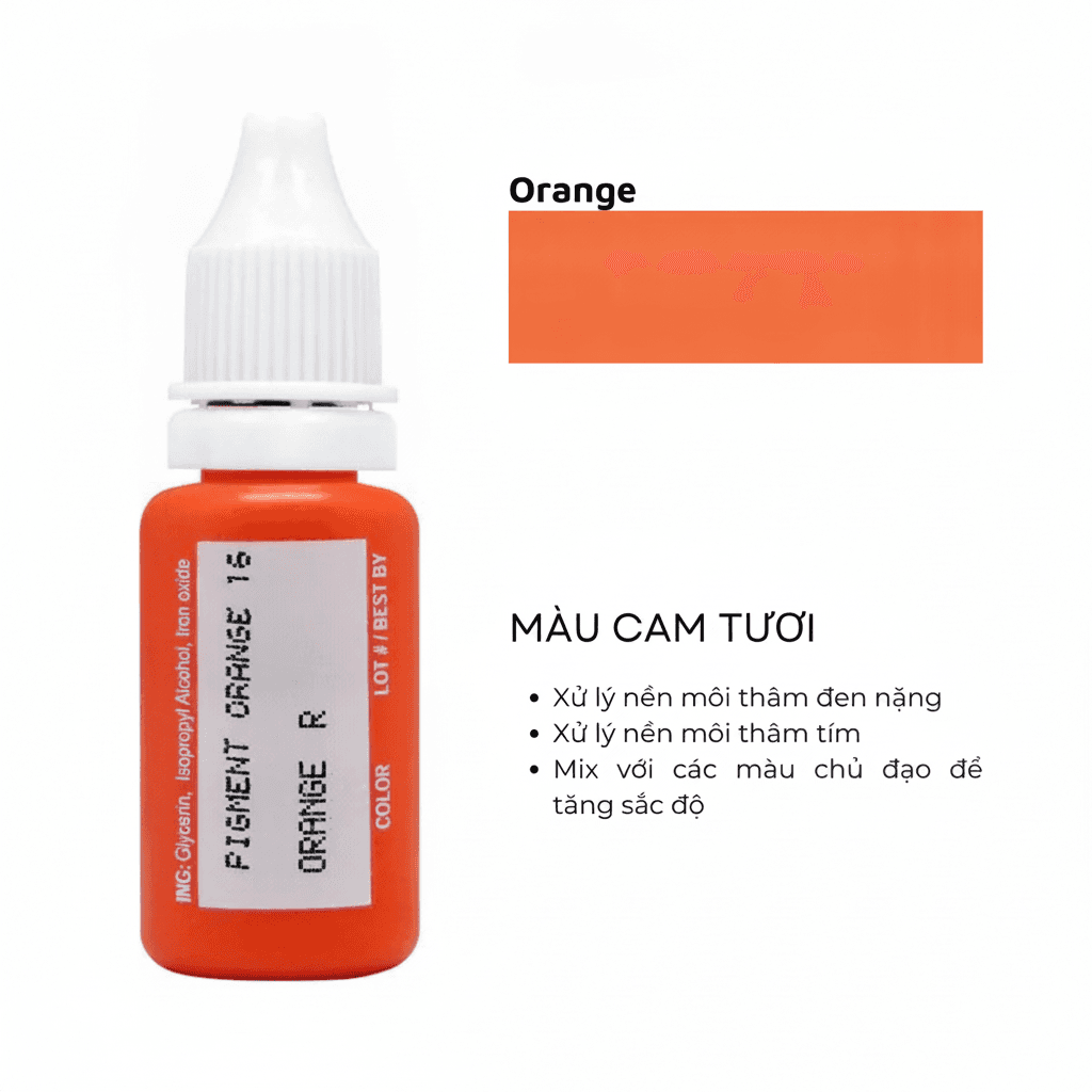 Mực Biotouch - Orange - Màu Cam Tươi