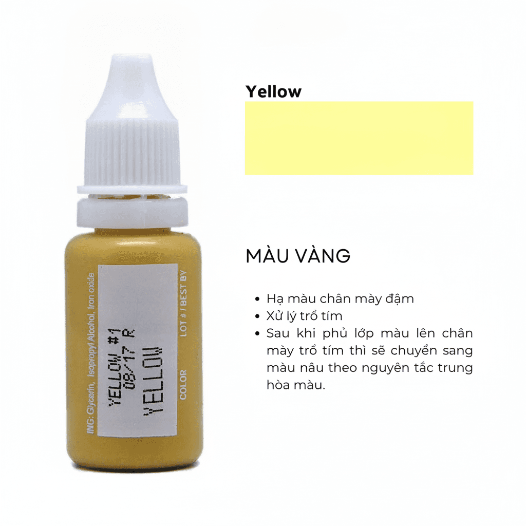 Mực Biotouch - Yellow - Vàng Nghệ