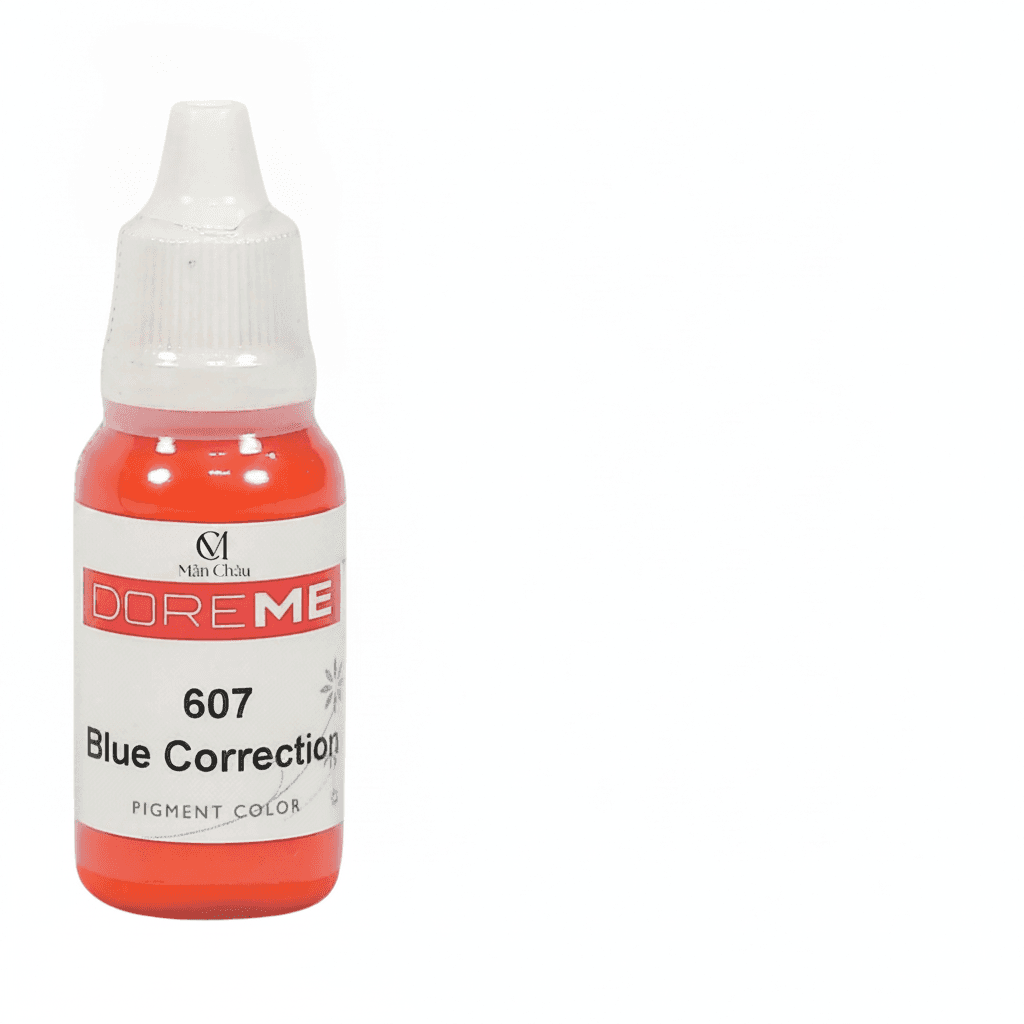 Mực Doreme - 607 Blue Correction - Cam Tươi