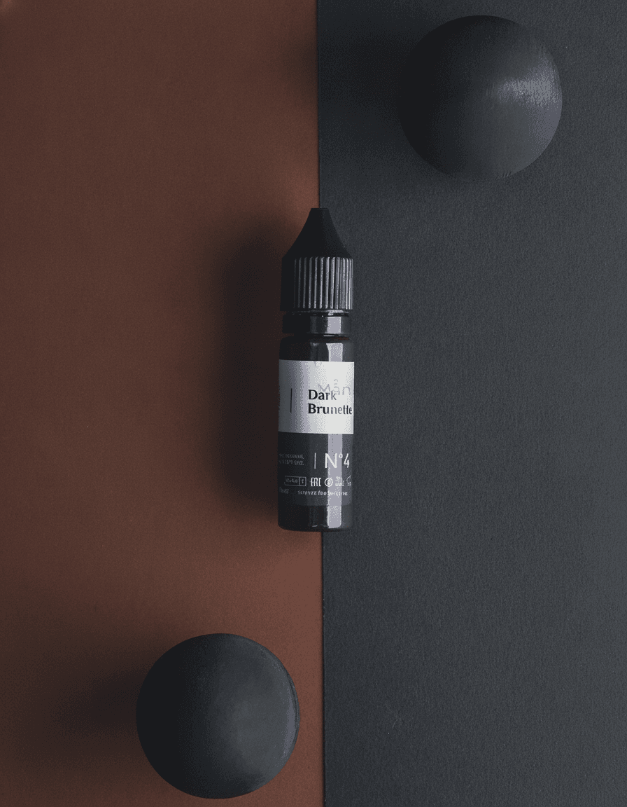 Mực Hanafy - N4 Dark Brunette - Nâu Đen