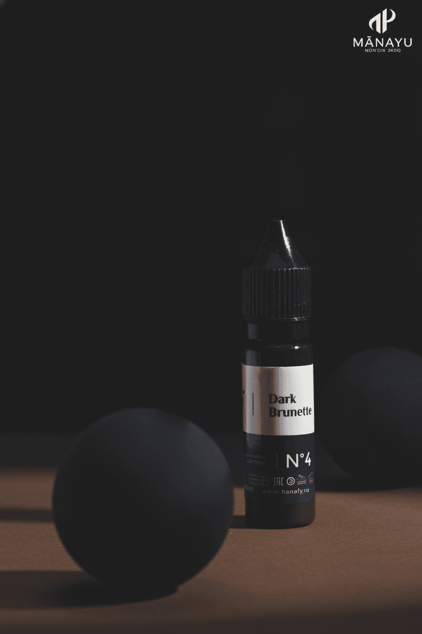 Mực Hanafy - N4 Dark Brunette - Nâu Đen