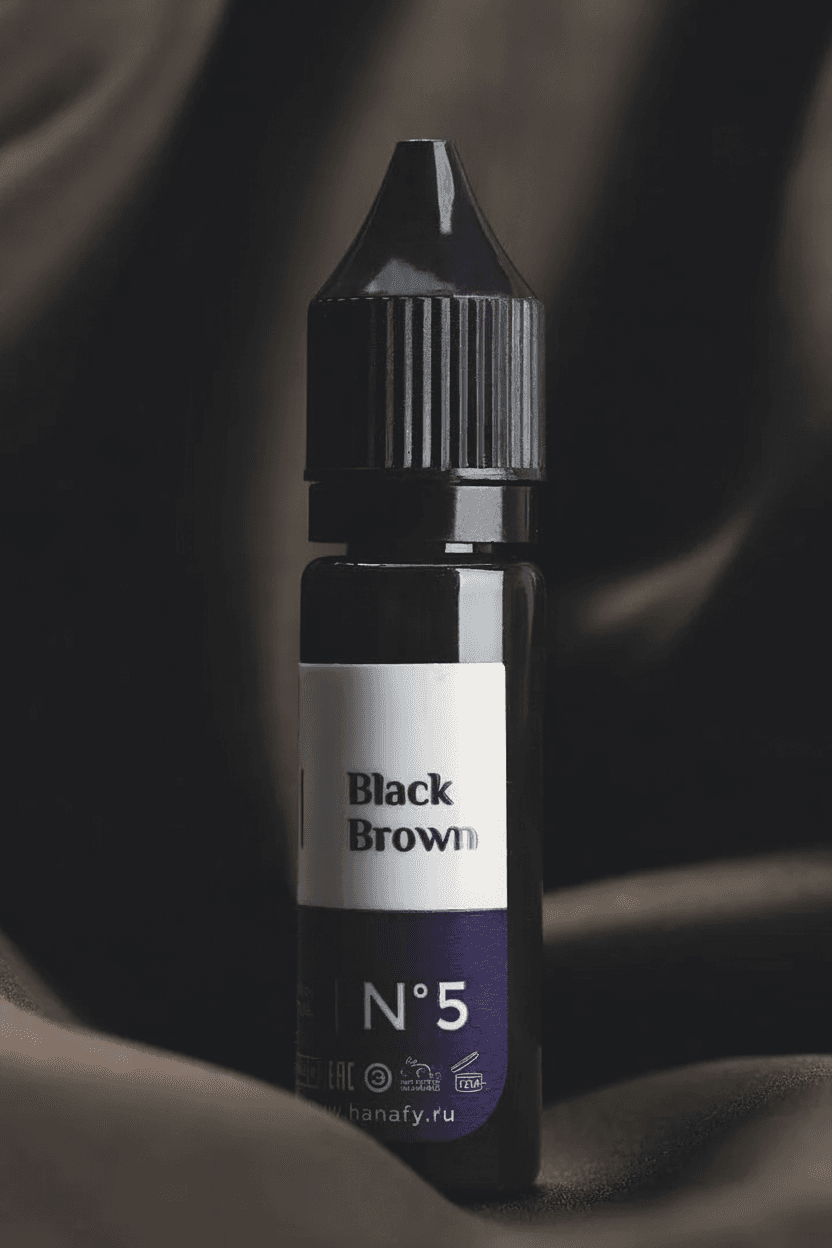 Mực Hanafy - N5 Black Brown - Nâu Ngâm Đen