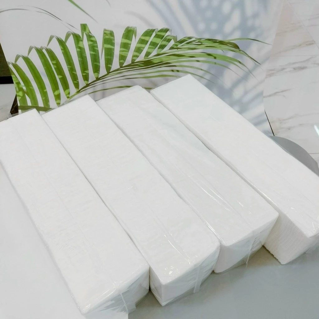 KHĂN GIẤY LAU MẶT SPA CAO CẤP loại 1 (200 tờ/cây)