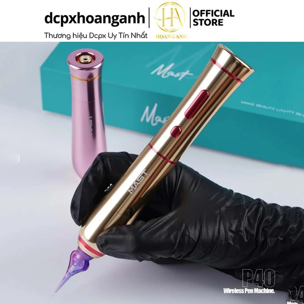 Máy phun xăm pen mast P40, chuyên sử dụng trong phun xăm thẩm mỹ