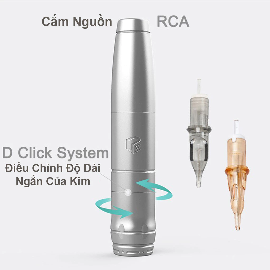 Máy xăm Pen EZ Defender 2in1 chuyên phun xăm môi bảo hành 3 tháng