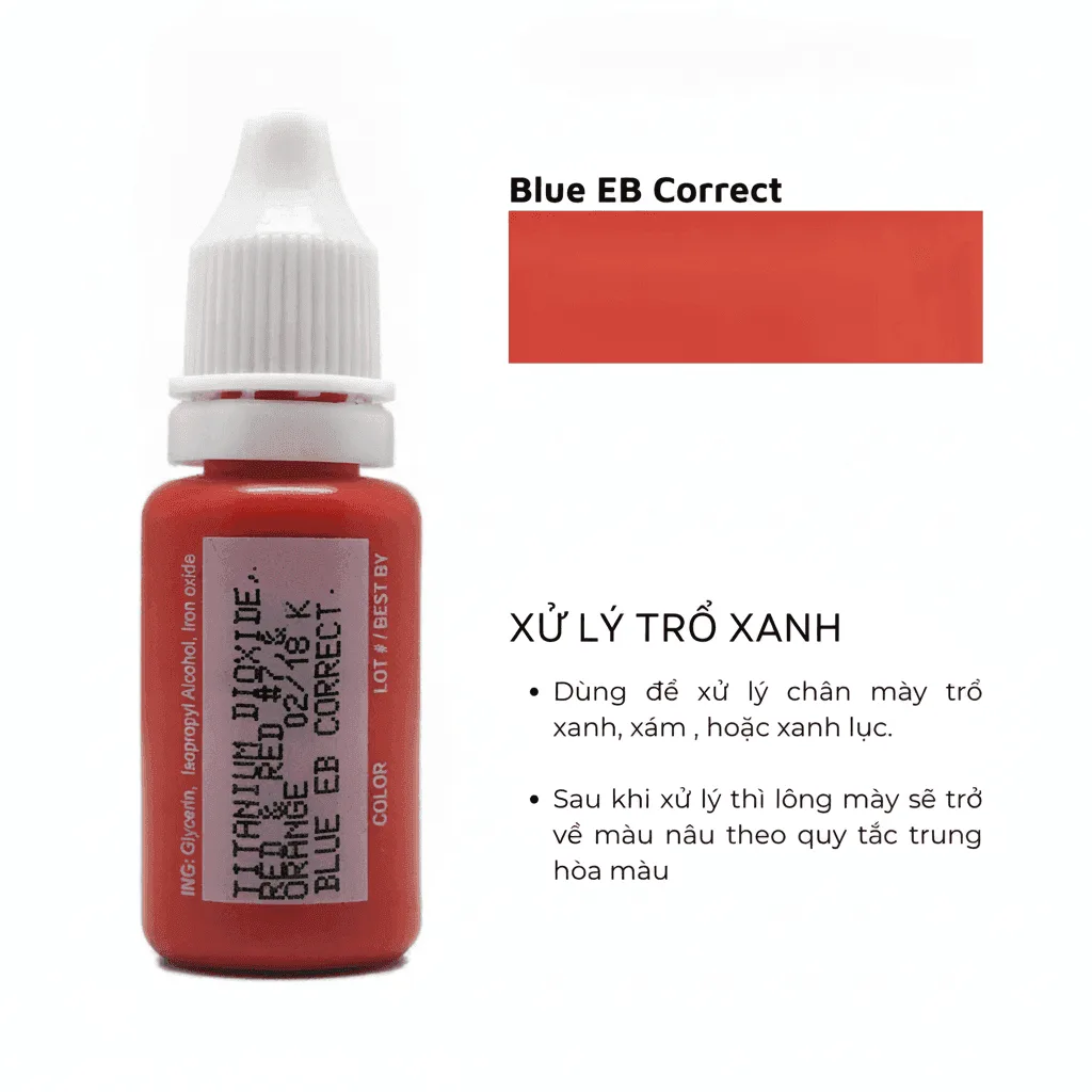 Mực Biotouch - Blue EB Correct - Xử Lý Trổ Xanh
