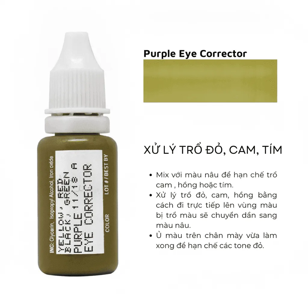 Mực Biotouch - Purple Eye Corrector - Xử Lý Trổ Đỏ Cam Tím