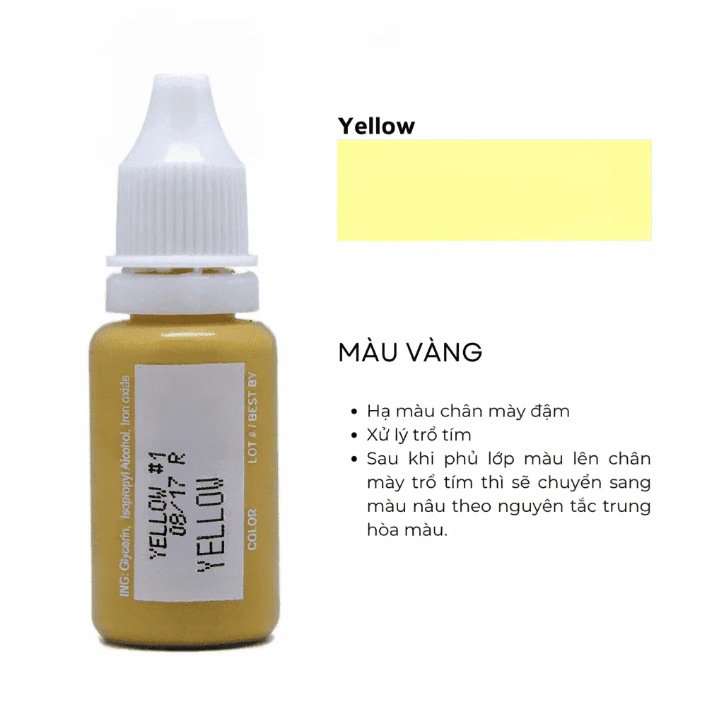 Mực Biotouch - Yellow - Vàng Nghệ