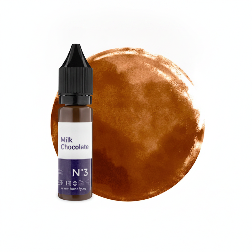 Mực Hanafy - N3 Milk Chocolate - Nâu Socola Sữa