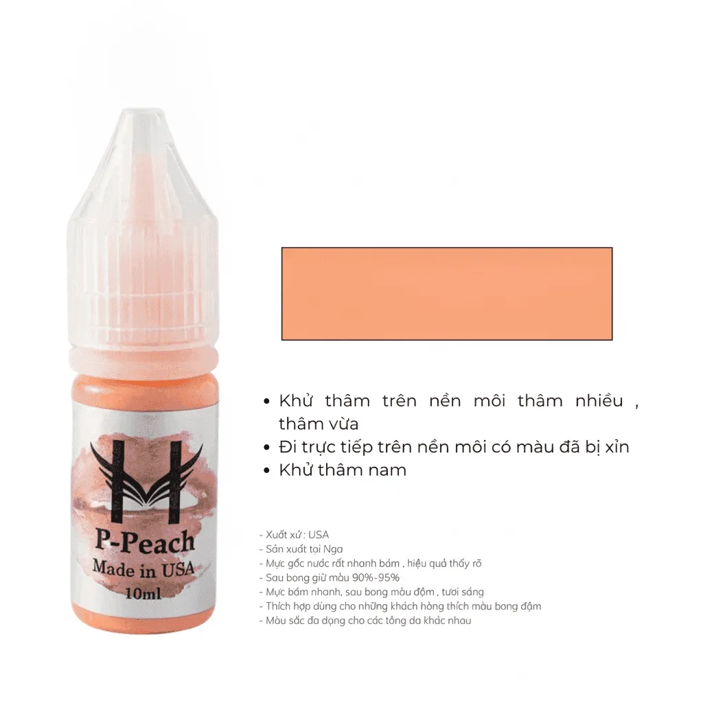 Mực Hoa Đào - Peach - Hồng Cam Sữa