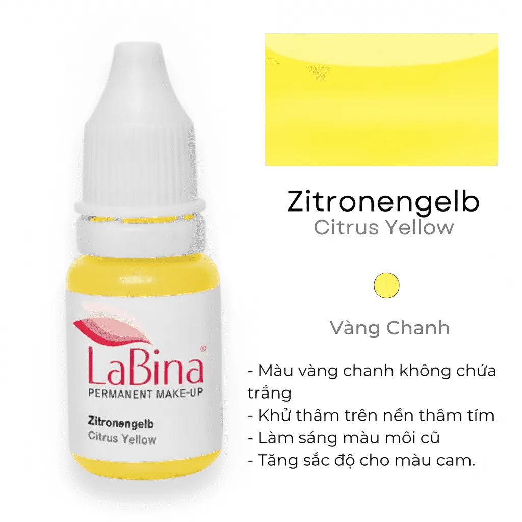 Mực Labina - Citrus Yellow - Vàng Chanh