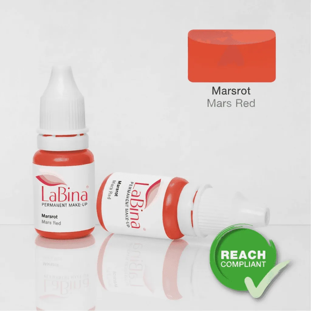 Mực Labina - Mars Red - Đỏ Cam