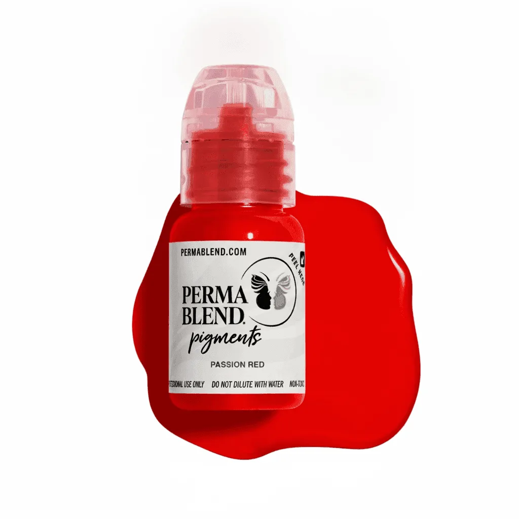Mực Perma Blend - Passion Red - Đỏ Cam