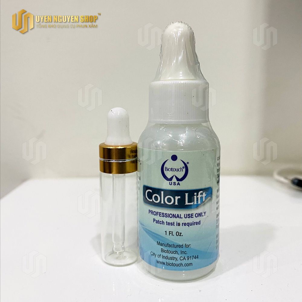 Dung dịch Xoá Xăm color Color Lift chính hãng full tem (có chai chiết)