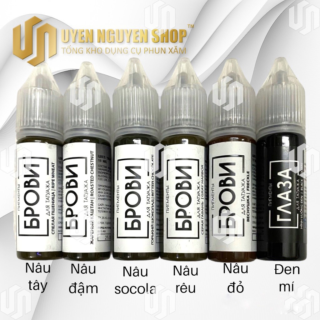 Mực Brovi chuẩn Nga /Dcpx Uyên Nguyễn
