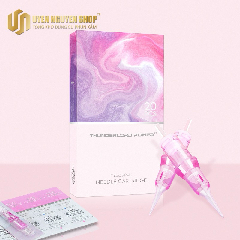 Kim pen Thunder hồng hộp 20 chiếc