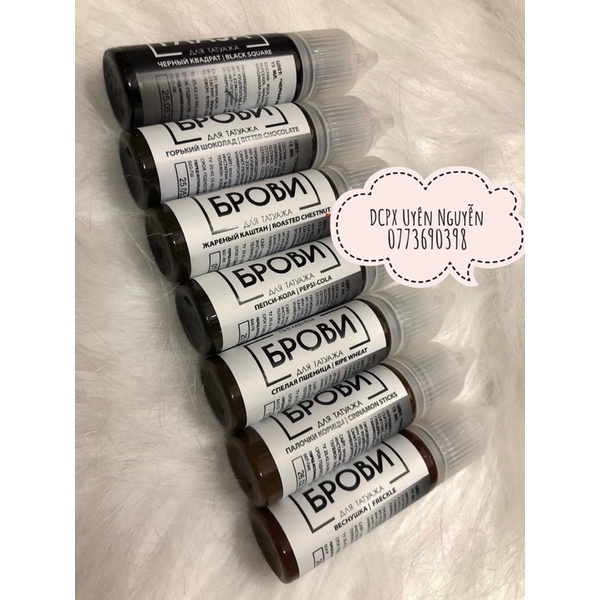 Mực Brovi chuẩn Nga /Dcpx Uyên Nguyễn