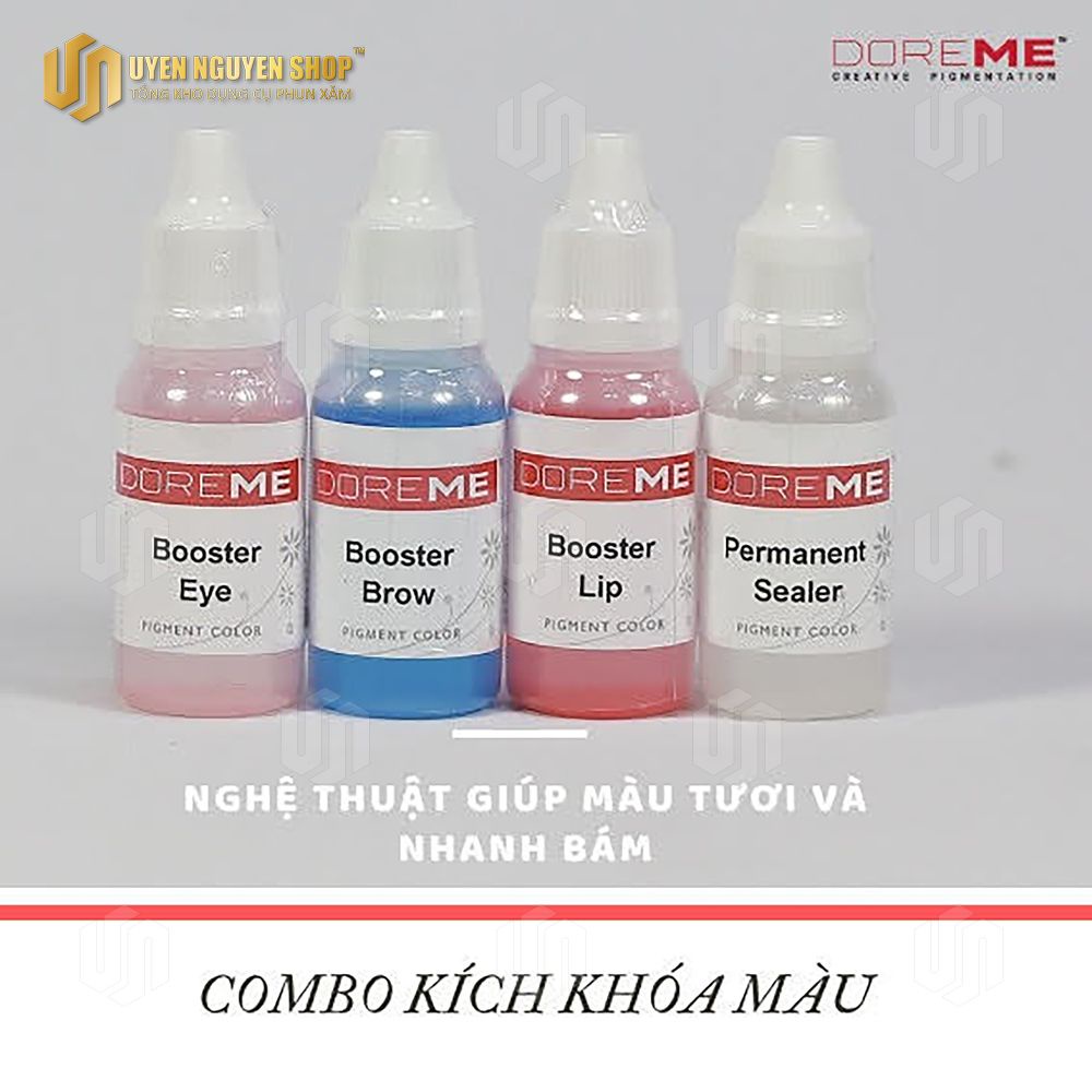 Mực xử lý, Kích màu trong phun xăm Doreme / Dcpx Uyen Nguyen