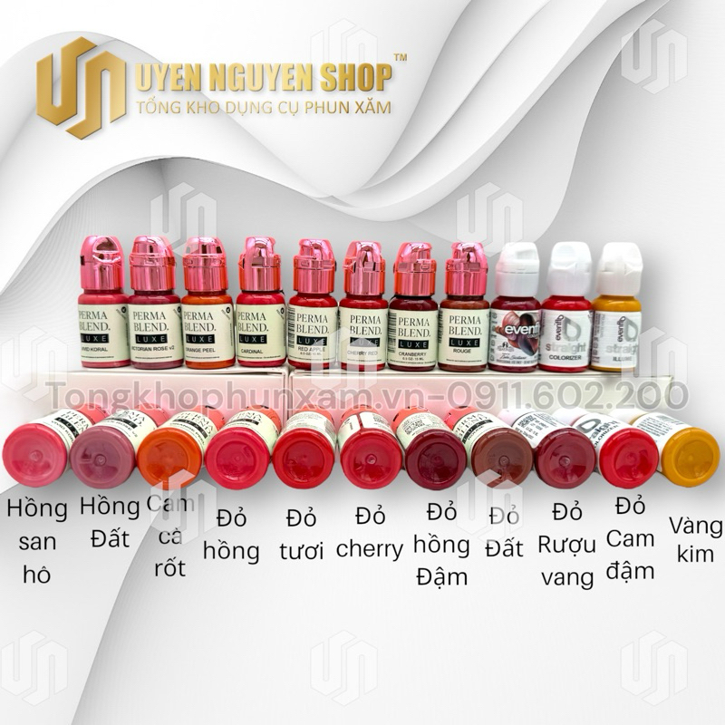(Chính hãng) Mực Perma Blend Luxe và Perma Blend Evenfo